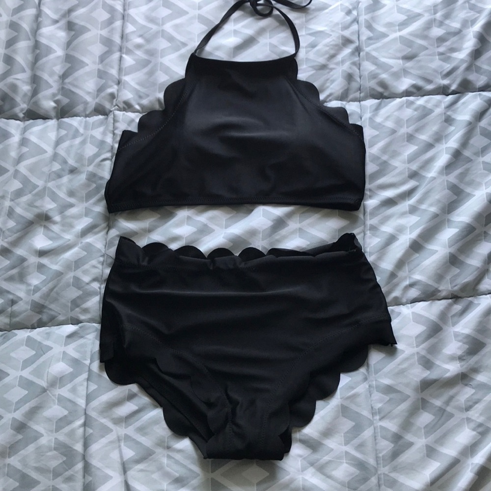 high neck bikini